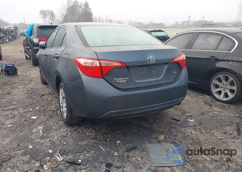 2017 Toyota Corolla Le из США, поврежденный, VIN 5YFBURHE8HP631176